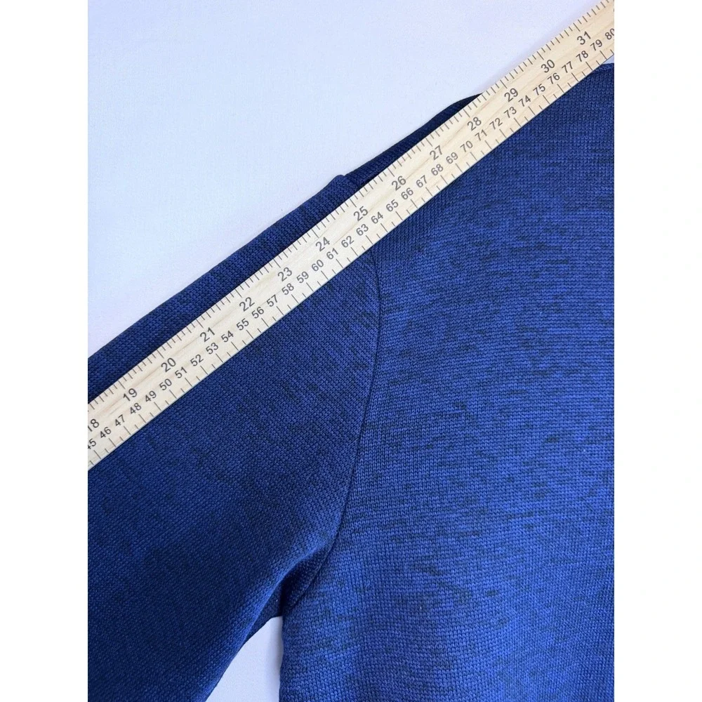 Coofandy Men's Size Large Blue Button Up Sweater/Sweatshirt